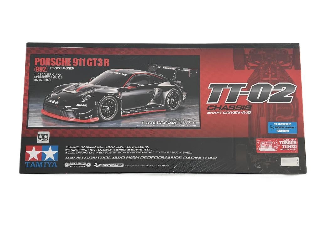 Tamiya 58745 1:10 RC Porsche 911 GT3 R (992) met certificaat