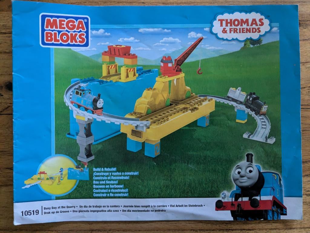 Mega Bloks Thomas de Trein, Kinderen en Baby's, Speelgoed | Bouwstenen, Gebruikt, Megabloks, Ophalen