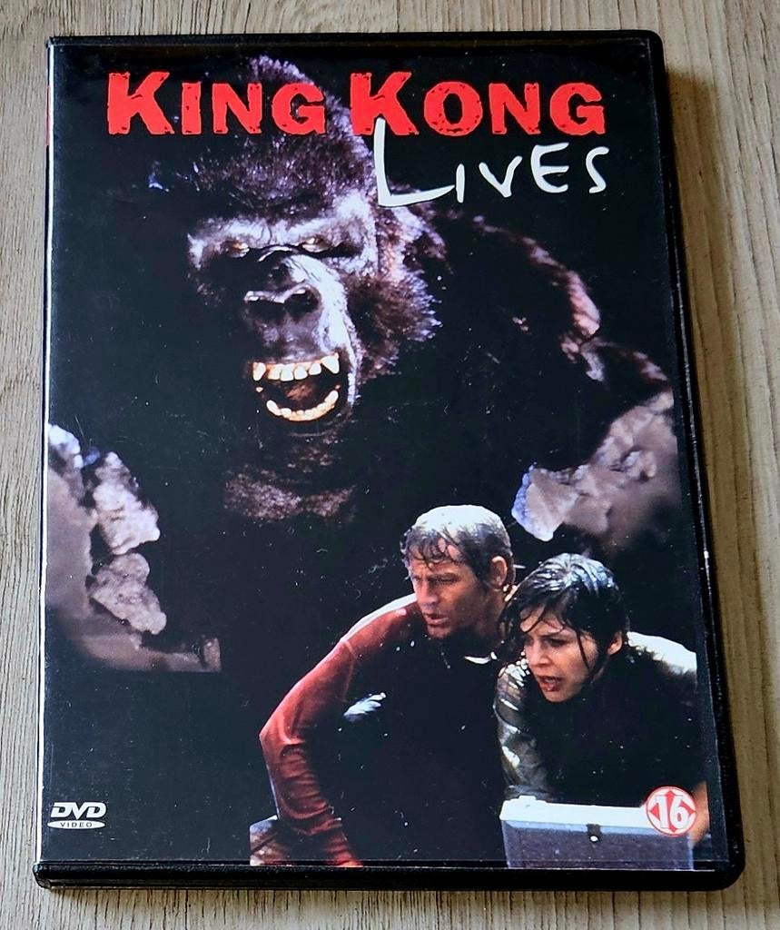 King Kong Lives DVD, Vanaf 12 jaar, Ophalen of Verzenden, Zo goed als nieuw