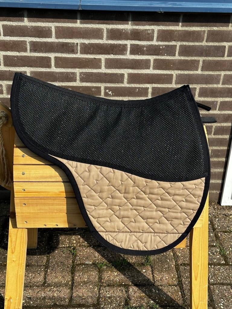 Saddle shape antislip pad roze met inlages, Ophalen of Verzenden, Nieuw