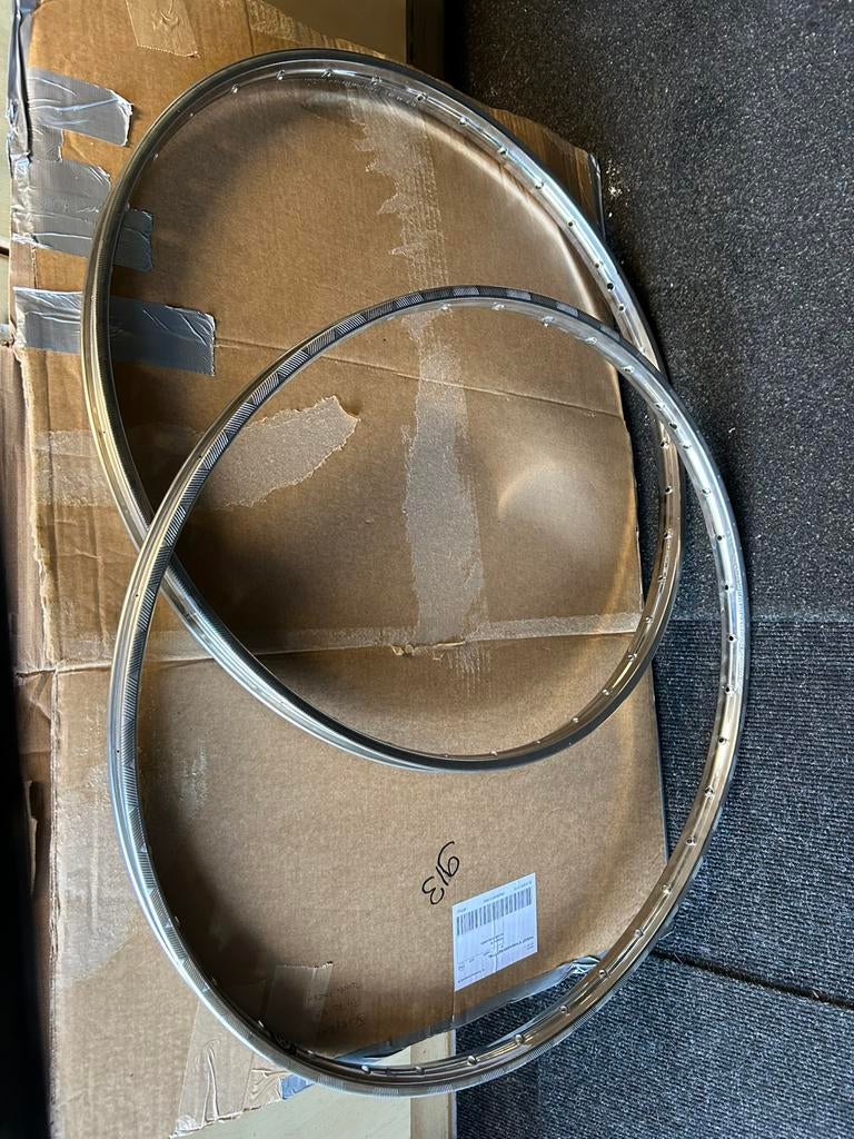 Velgen 28x1.1/2 van schothorst rvs, Fietsen en Brommers, Ophalen of Verzenden, Nieuw, Wiel