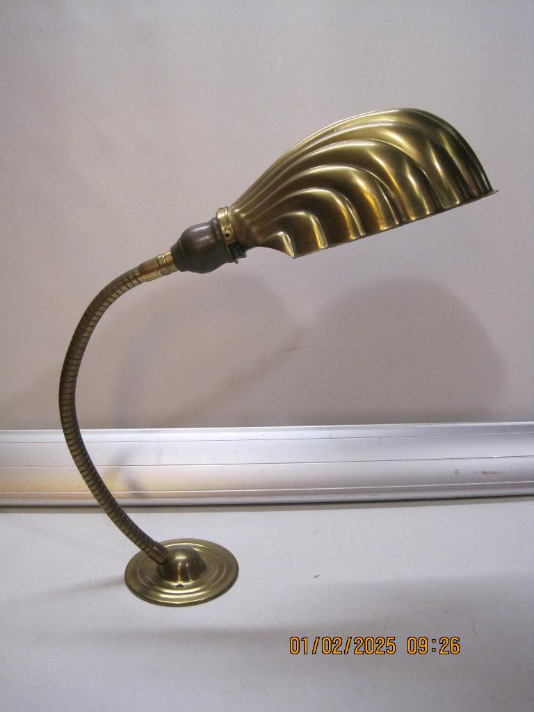 maison jansen schelp wandlamp 55 cm (331), Huis en Inrichting, Ophalen of Verzenden, Gebruikt, Metaal, Vintage design