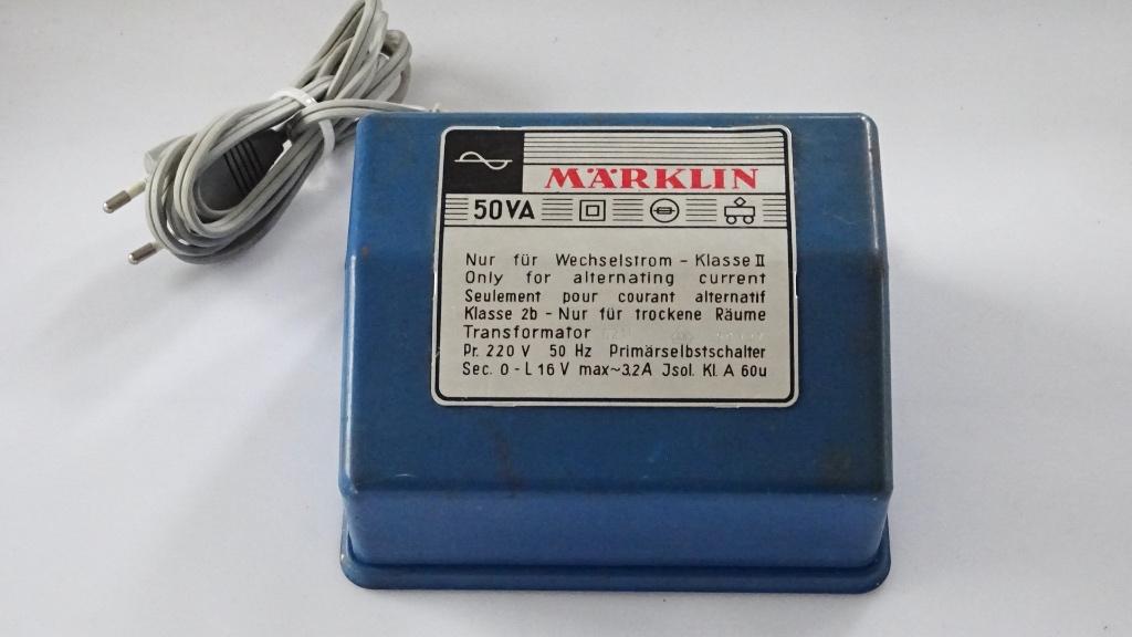 6210 Marklin Transformator 50 VA, Gebruikt, Ophalen of Verzenden, Märklin, Transformator of Voeding