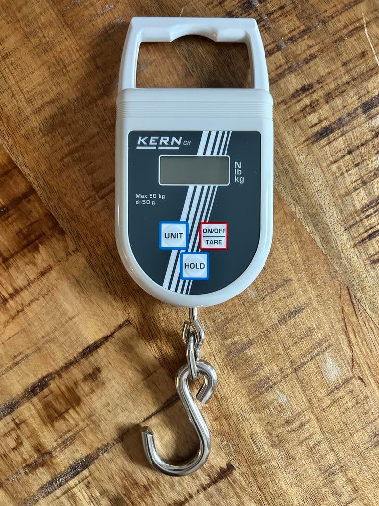 Kern digitale hangweegschaal CH 50K50 - nieuw, Ophalen of Verzenden, Nieuw, Hangweegschaal, Minder dan 50 kg
