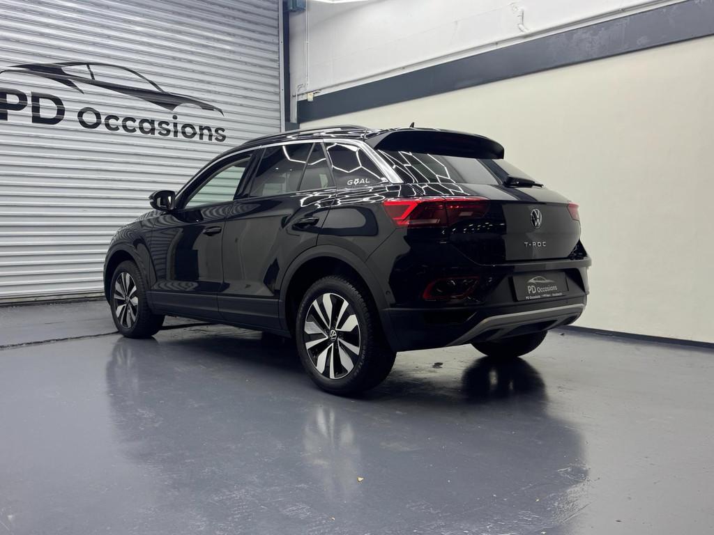 Volkswagen T-Roc 1.5 TSI Goal Edition - Half leer - Clima -, Zwart, 4 cilinders, 150 pk, Leder en Stof