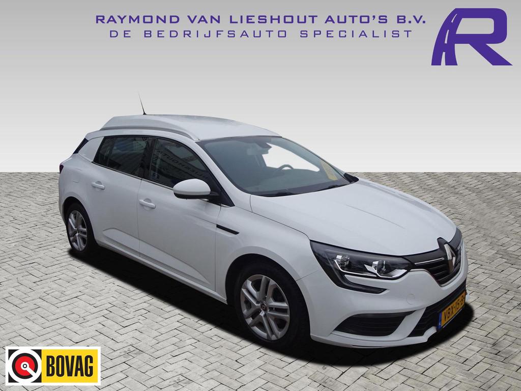 Renault MEGANE VAN 1.5 DCI 110 PK AIRCO NAVI LUXE GRIJS KENT, Auto's, Voorwielaandrijving, Gebruikt, 4 cilinders, Renault