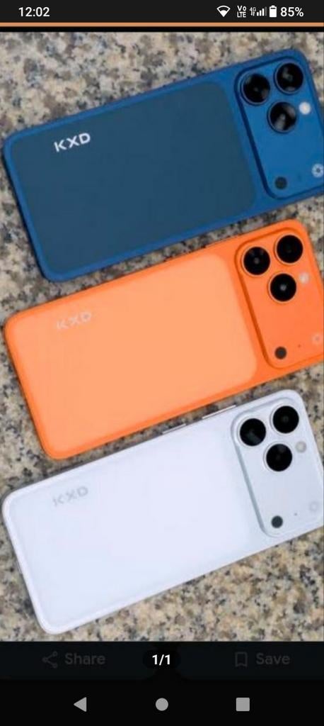 KXD A07 Pro Black, Ophalen