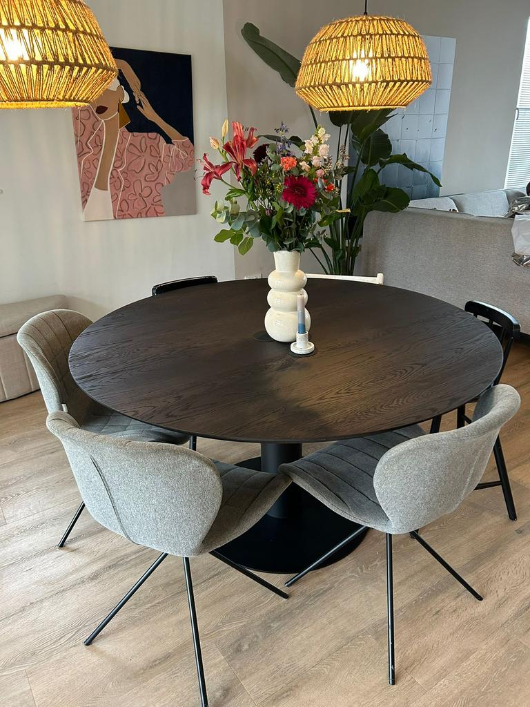 Ronde eiken eettafelblad (140 cm) NIEUW!, Huis en Inrichting, Tafels | Eettafels, Nieuw, 100 tot 150 cm, 100 tot 150 cm, Rond