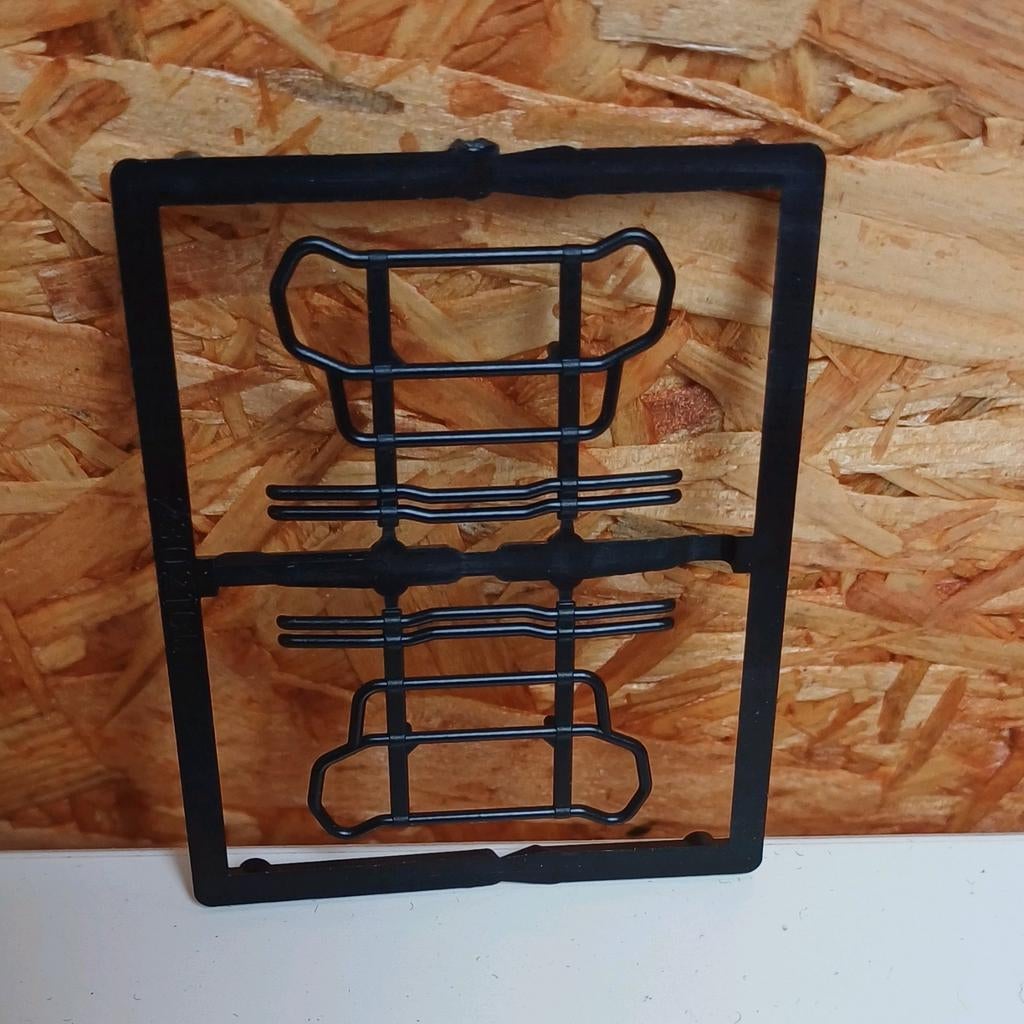 Herpa setje met 2 zwarte bullbars voor Scania, Ophalen of Verzenden, Nieuw, Bus of Vrachtwagen, Herpa