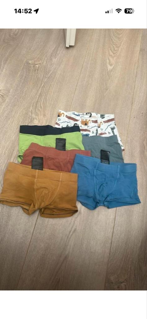 Set van 6 kinderboxershorts,  maat 98/104, Kinderen en Baby's, Kinderkleding | Overige, Ophalen of Verzenden, Nieuw, Jongen