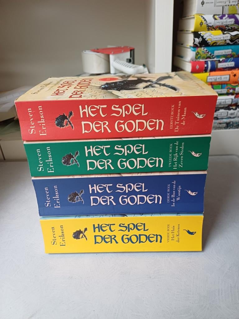 Het spel der goden, Boeken, Ophalen of Verzenden, Gelezen, Steven Erikson