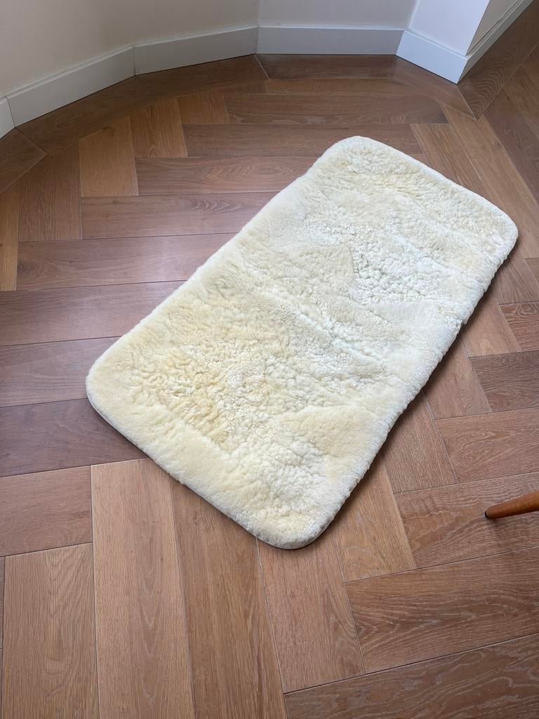 Lamsvacht Werner Christ voor ledikant 60 bij 120cm, Ophalen of Verzenden, Zo goed als nieuw, Ledikant