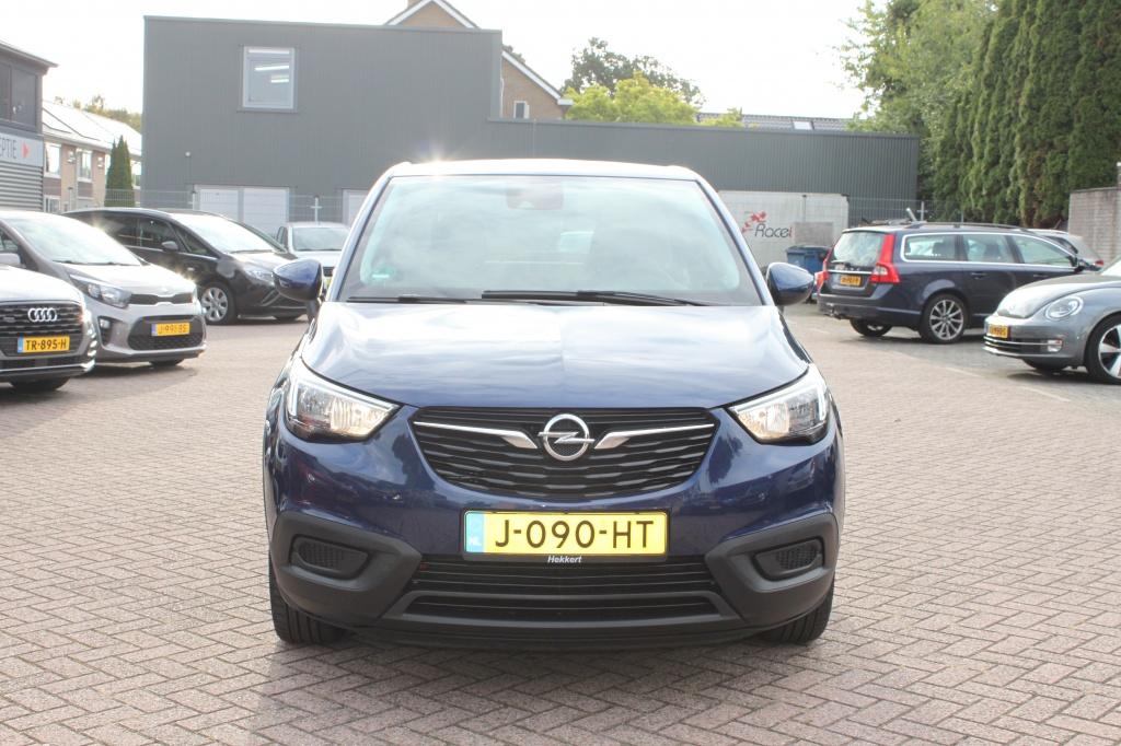 Opel Crossland X 1.2 T. Edition (bj 2020), Gebruikt, Euro 6, Blauw, Origineel Nederlands