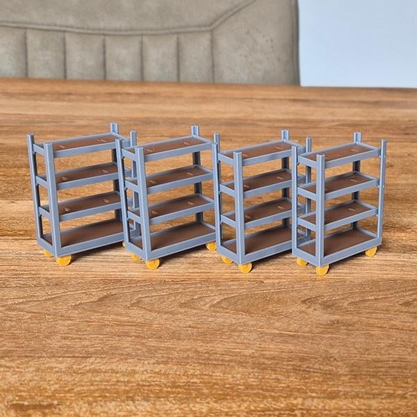 Deense karren (set van 4) – 1-32, gepersonaliseerd op kleur, Ophalen of Verzenden, Nieuw, Bus of Vrachtwagen, Overige merken