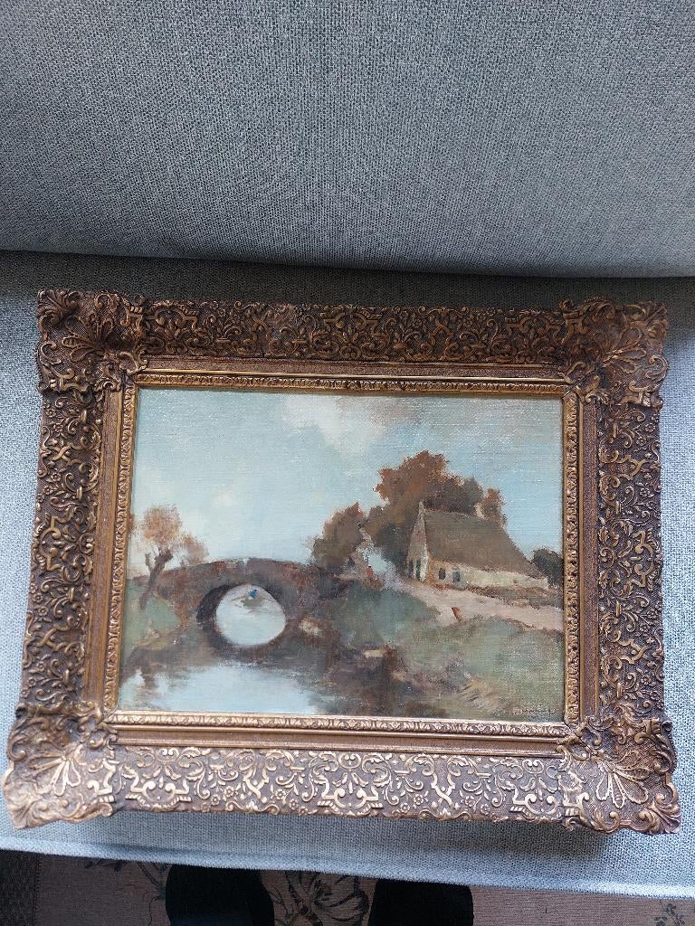 Olieverfschilderij Ype Wenning 1879 - 1959, Antiek en Kunst, Ophalen of Verzenden