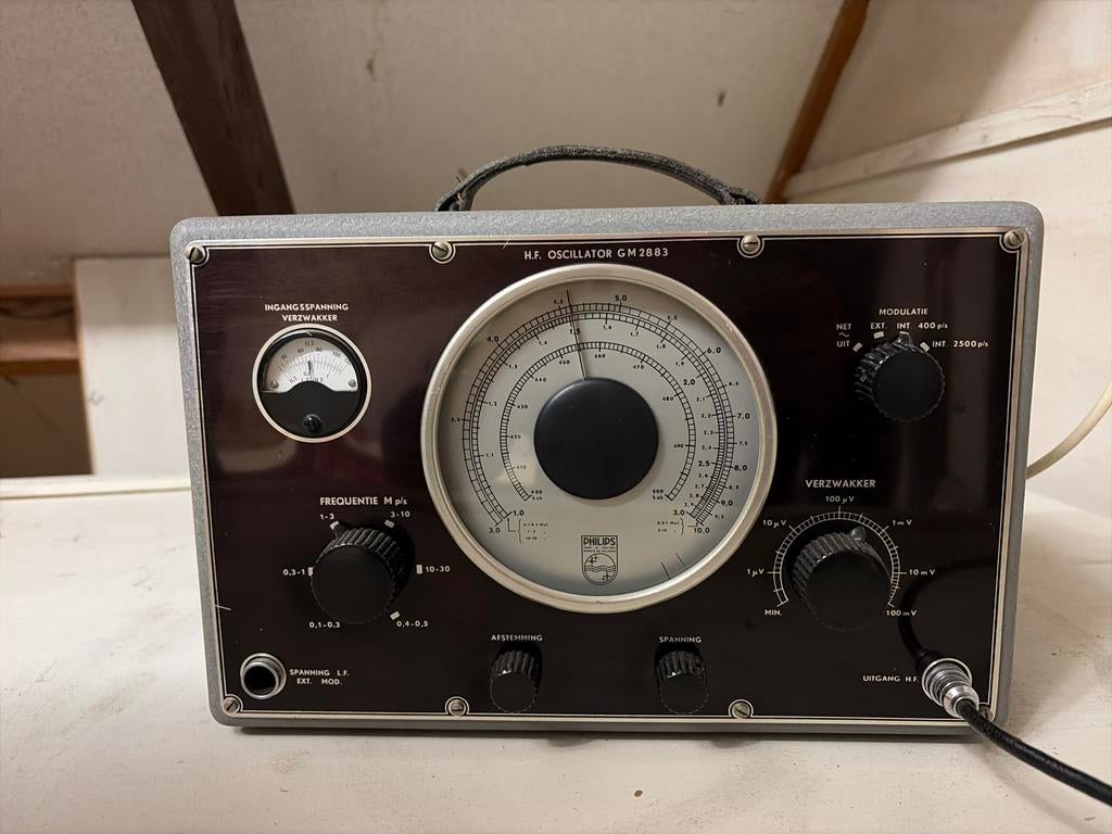 Philips H.F. Oscillator GM 2883, Ophalen of Verzenden