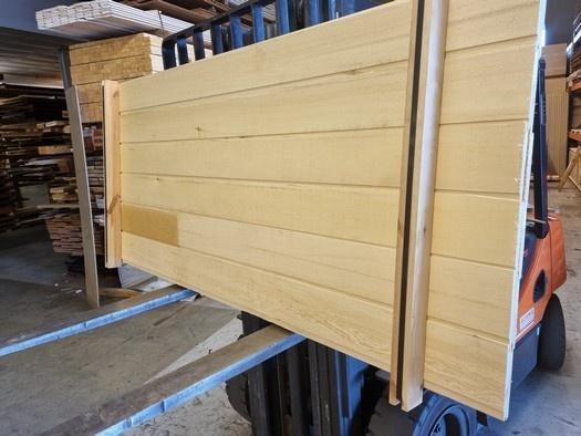 5.94 m2 halfhoutse velling delen - Ayous hout - nr: hp609