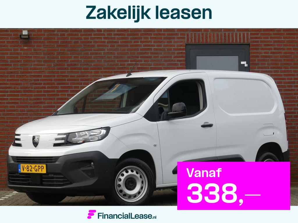 Peugeot Partner 1.5 BlueHDi 130PK Camera/Trekhaak/PDC/Naviga, Gebruikt, Euro 6, 4 cilinders, Wit