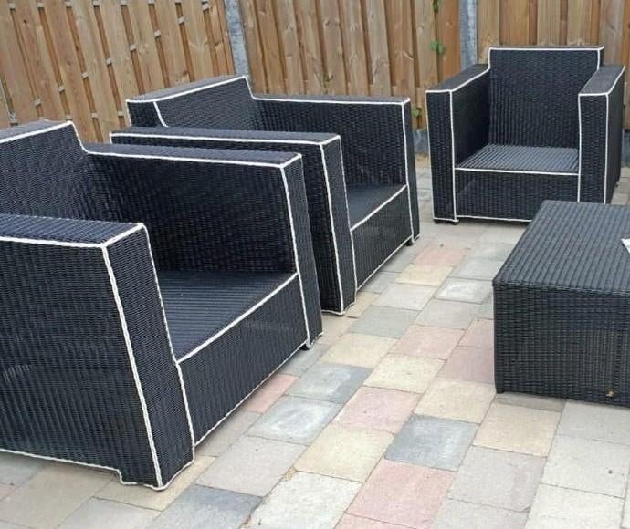 3 nieuwe Borek Plaza fauteuils of 2, Ophalen of Verzenden, Nieuw, Wicker