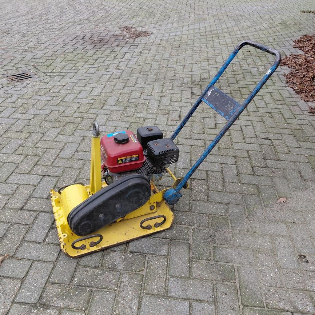 Trilplaat wacker, Ophalen of Verzenden, Gebruikt