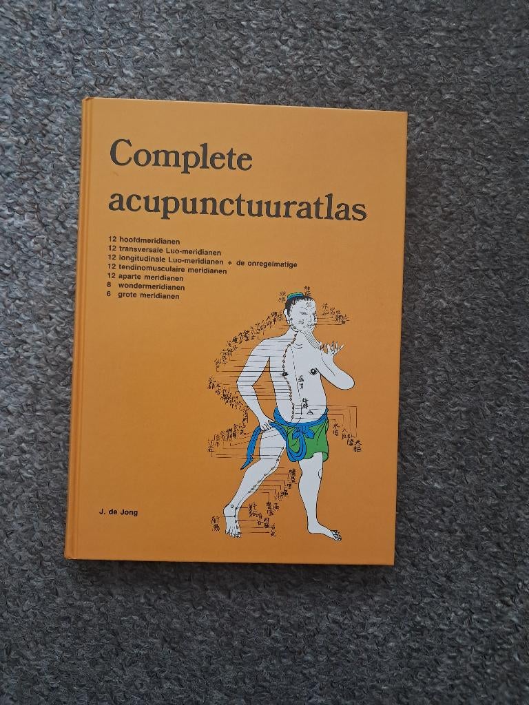Complete acupunctuuratlas, Boeken, Wetenschap, Gelezen, Natuurwetenschap, Ophalen of Verzenden