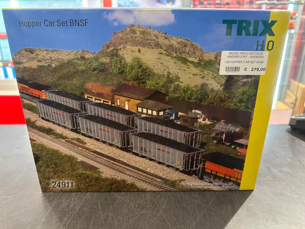 Trix H0 24911 US Hopper Car Set Ep VI nieuw, Gelijkstroom, -, Ophalen of Verzenden, -