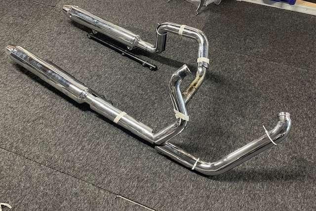 EVO softail crossover uitlaat, Gebruikt, Niet ingevuld, Niet ingevuld, Ophalen