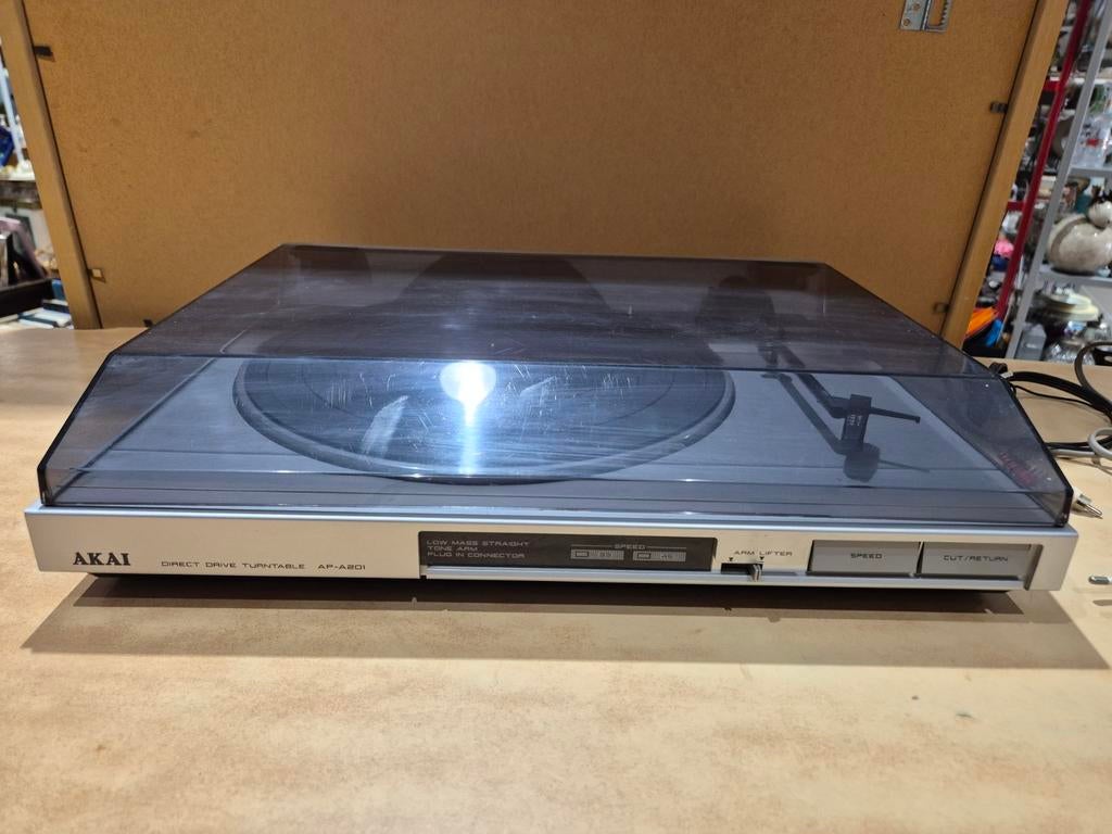Akai direct drive turntable AP-A201, Audio, Tv en Foto, Platenspelers, Onbekend, Ophalen of Verzenden, Onbekend, Onbekend