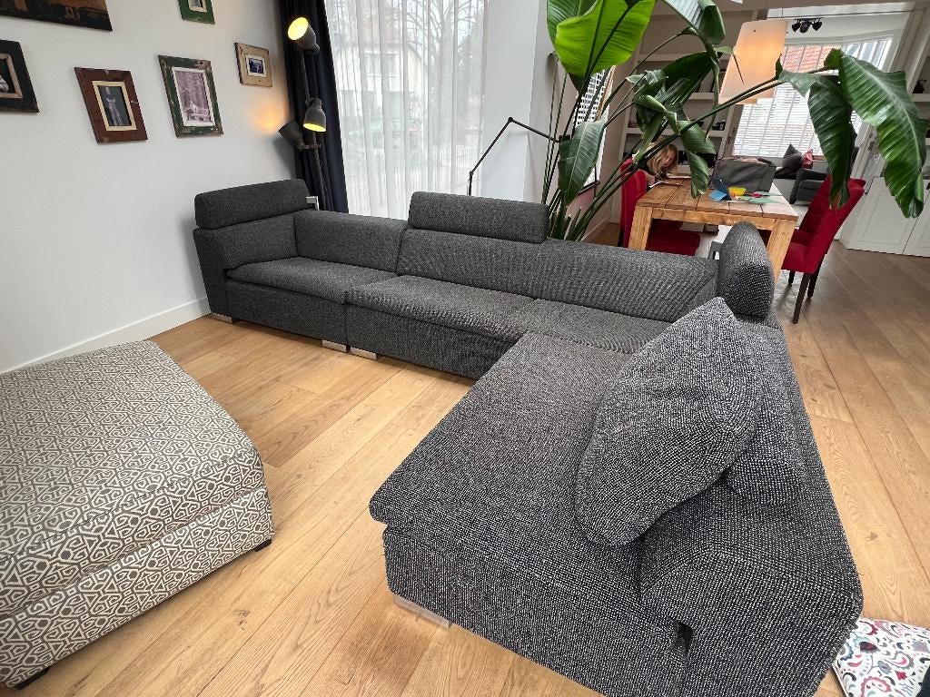 Leolux howlazy bank, Ophalen, Gebruikt, Hoekbank, 300 cm of meer