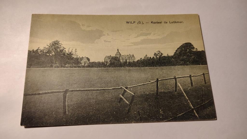 Wilp Kasteel de Lathmer., Verzamelen, Ansichtkaarten | Nederland, Ophalen of Verzenden, Gelderland