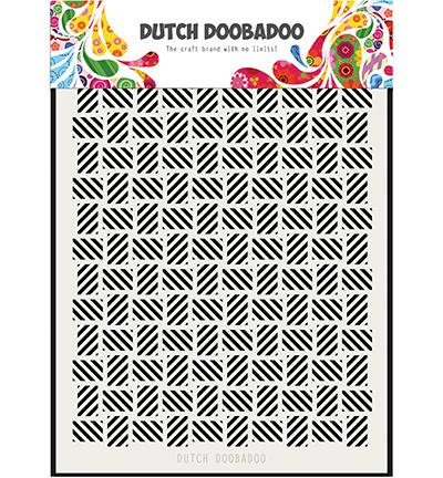 Mask Art - Dutch Doobadoo - stripe pattern 470.715.134, Hobby en Vrije tijd, Kaarten | Zelf maken, Ophalen of Verzenden, Nieuw