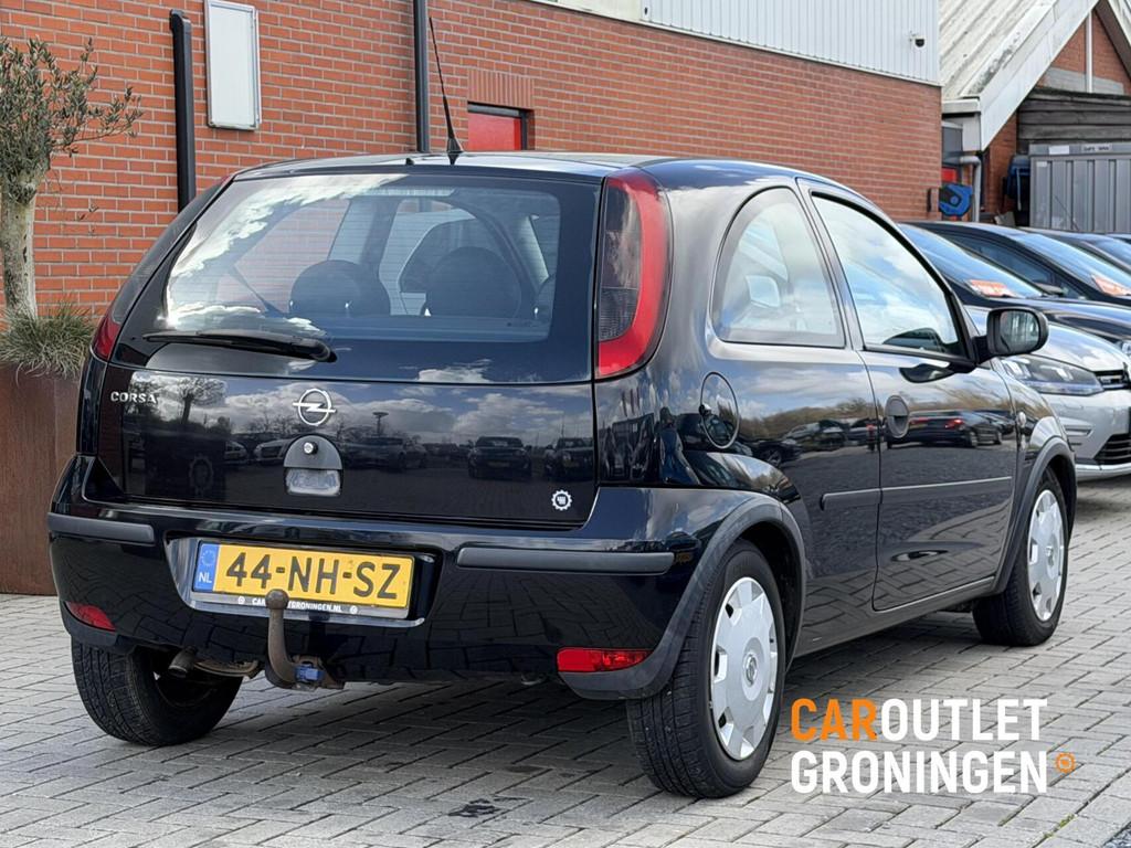Opel Corsa 1.2-16V Essentia | AIRCO | NAP | GOED ONDERHOUDEN, Voorwielaandrijving, Gebruikt, Zwart, Origineel Nederlands