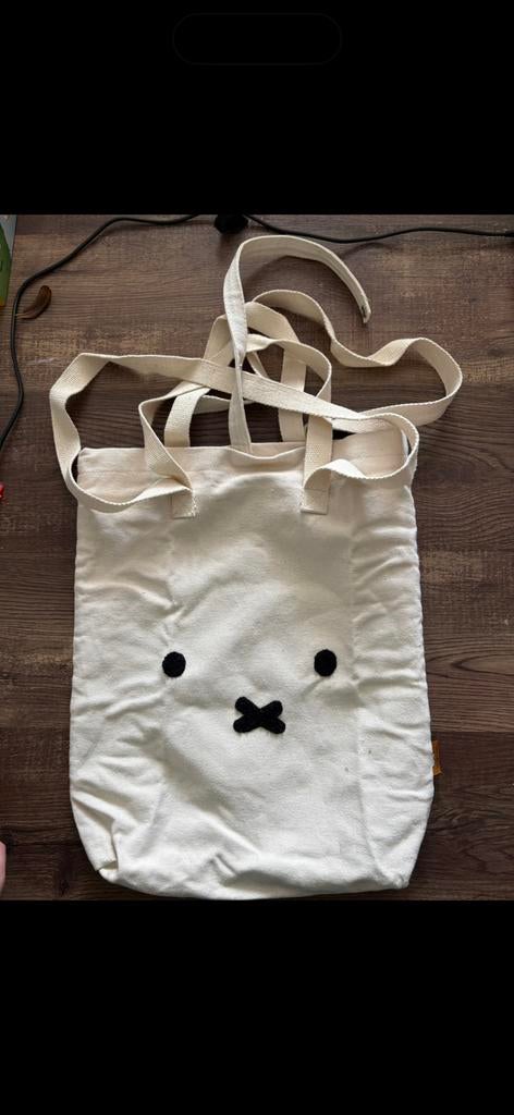 Nijntje/ miffie canava tas hema, Ophalen of Verzenden, Zo goed als nieuw, Beige, Overige typen