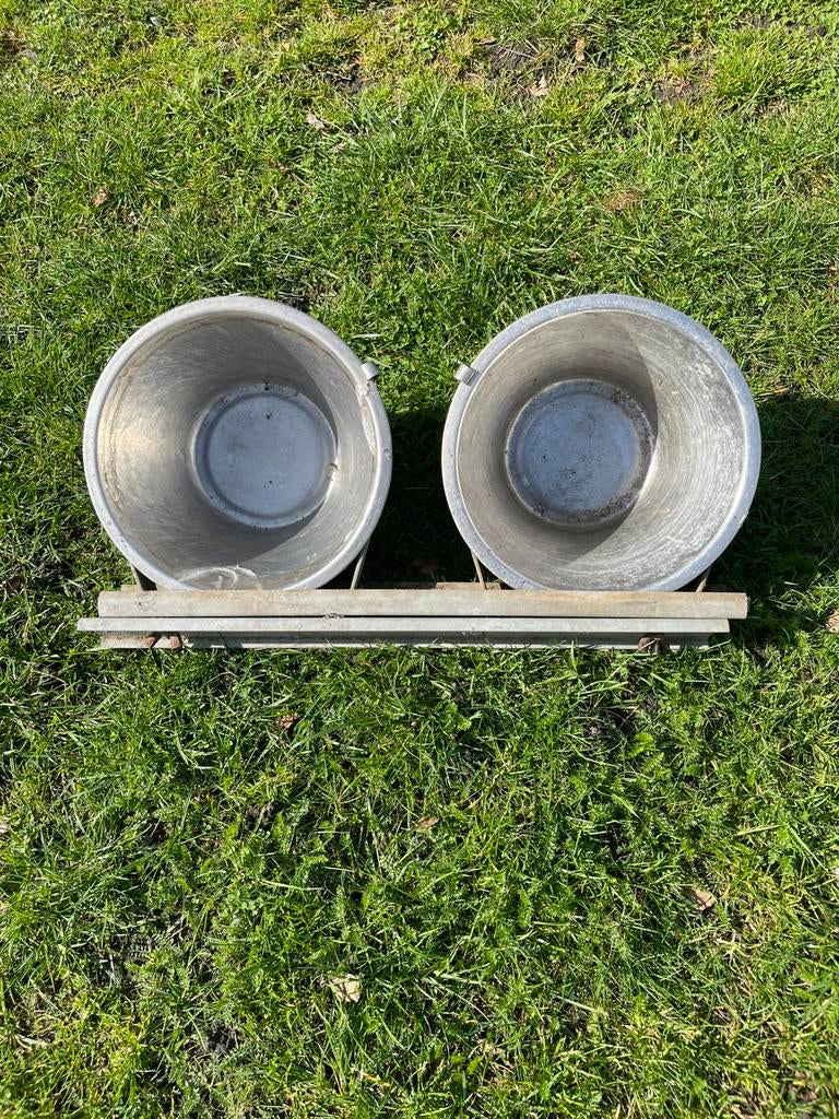 Pannenrek incl pannen, Ophalen of Verzenden, Verstelbaar, Gebruikt