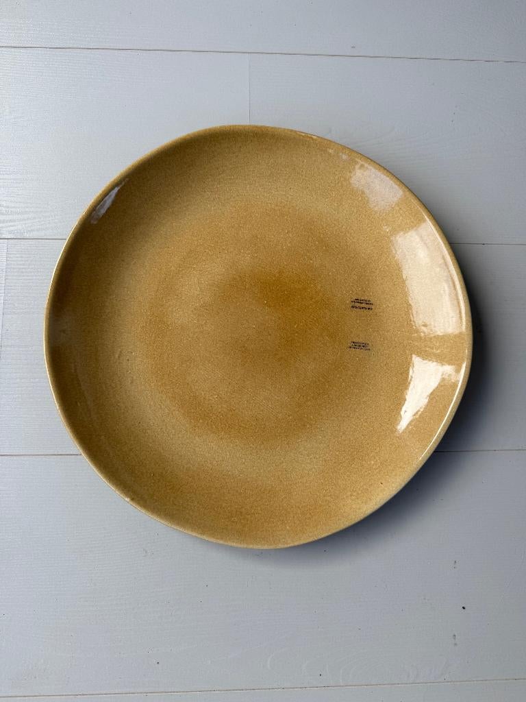 Urban Nature Culture schaal Gilbey zand/geel diameter 35cm, Huis en Inrichting, Nieuw, Ophalen of Verzenden, Schaal of Schalen