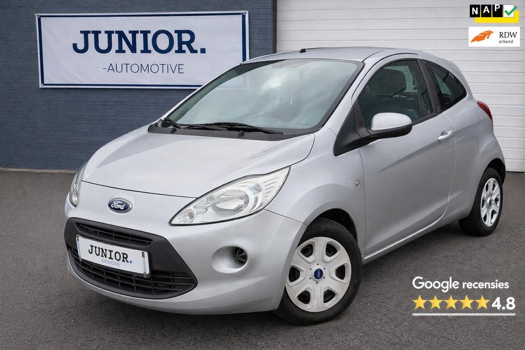 Ford Ka 1.2 Trend RIEMVV/GOEDO-H/ELKPAKKET, Auto's, Ford, Voorwielaandrijving, Stof, Gebruikt, 4 cilinders