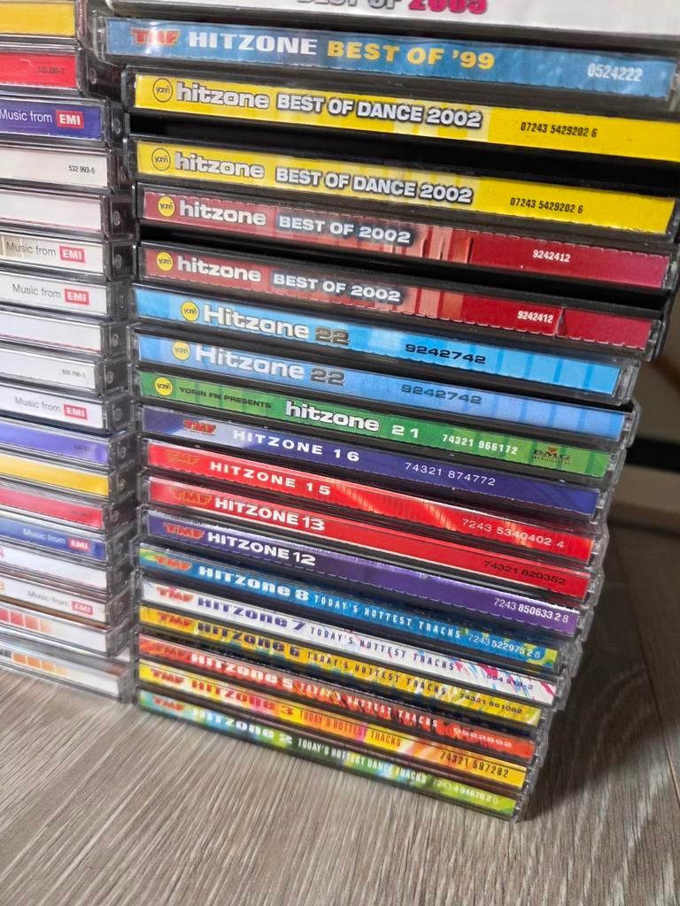 84x Hitzone cd's + 15x Dance Smash 538, Ophalen of Verzenden, Gebruikt