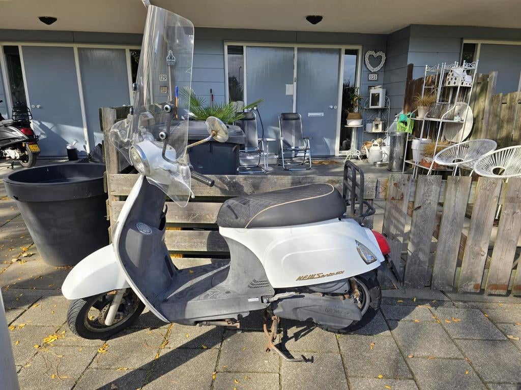Kymco New Sento - Projectscooter met kleine gebreken, Fietsen en Brommers, Scooters | Kymco, Ophalen, Gebruikt, Overige modellen