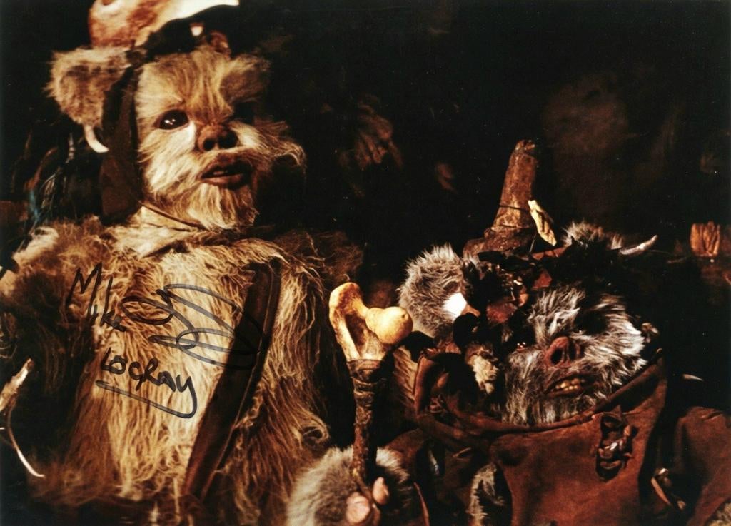 Foto Mike Edmonds met Handtekening Gesigneerd Star Wars, Verzenden, Zo goed als nieuw, Foto of Kaart