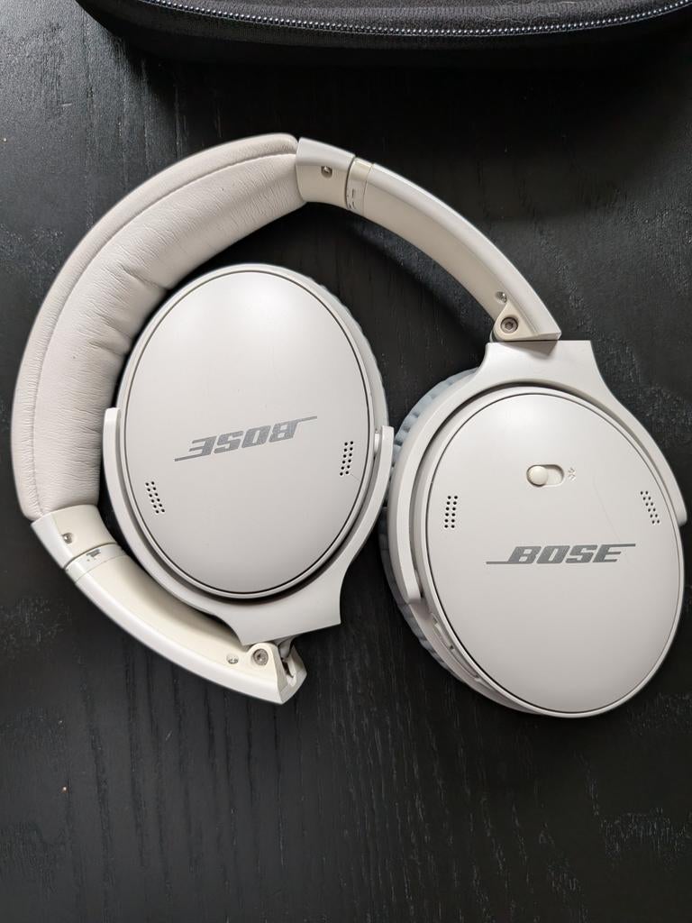 Bose QC45 Wit - Draadloze koptelefoon in goede staat, Audio, Tv en Foto, Koptelefoons, Overige merken, Ophalen of Verzenden, Zo goed als nieuw