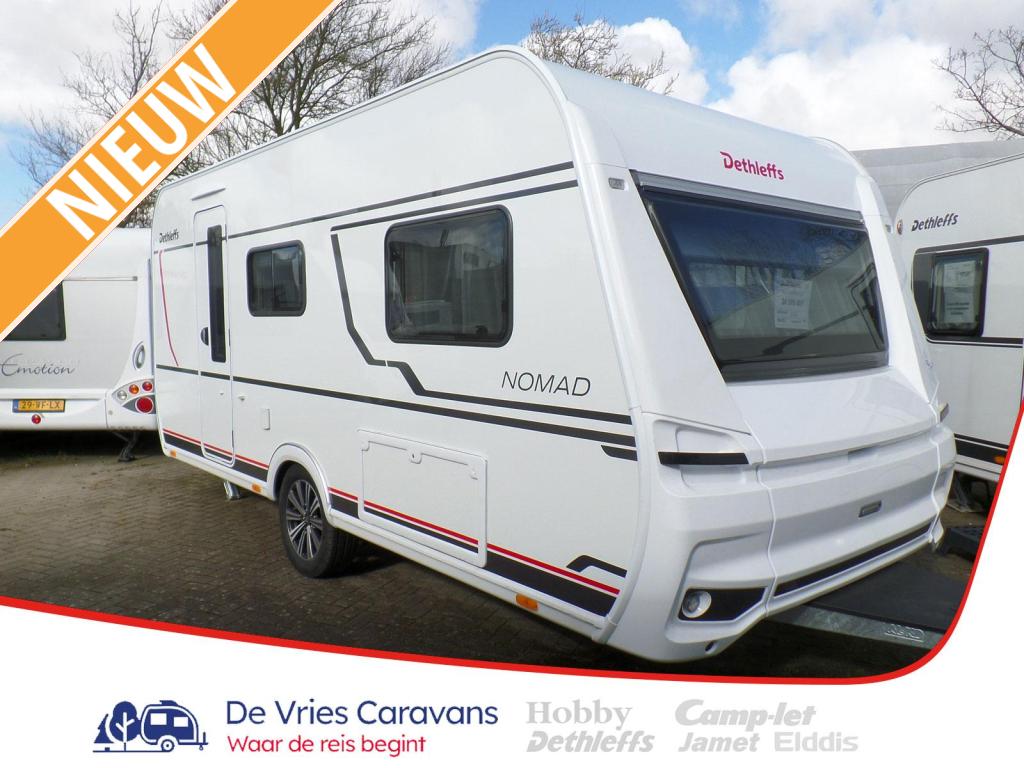 Dethleffs Nomad 460 EL First Edition, Caravans en Kamperen, Standaardzit, Bedrijf, Tot en met 3, Dethleffs