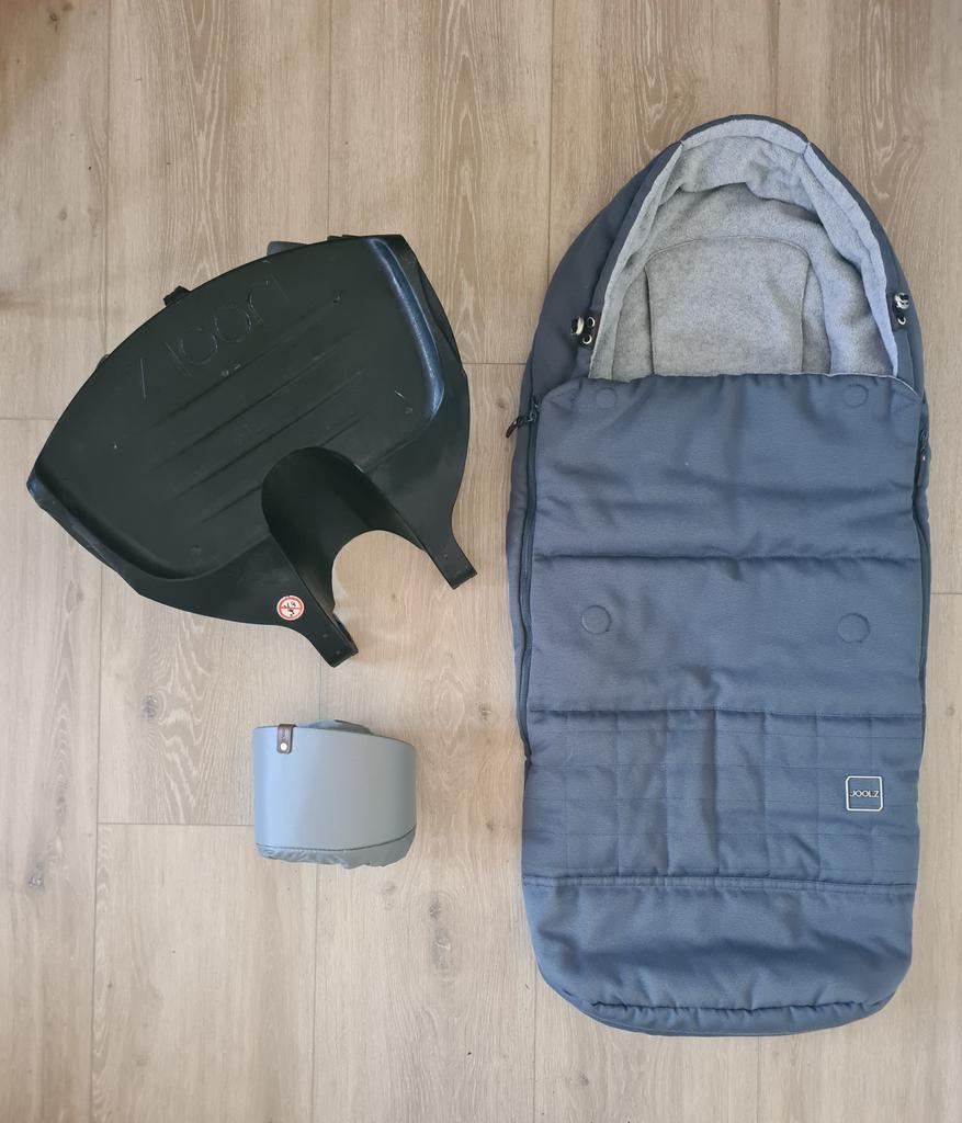 Blauwe  Joolz Geo 2 Combi Kinderwagen + Extra’s, Zo goed als nieuw, Verstelbare duwstang, Ophalen, Kinderwagen