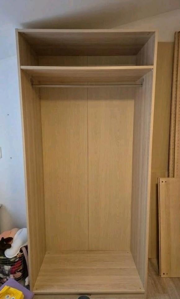 Pax kast element met plank en roede 236x100x60, Ophalen, Gebruikt, 200 cm of meer, Met plank(en)