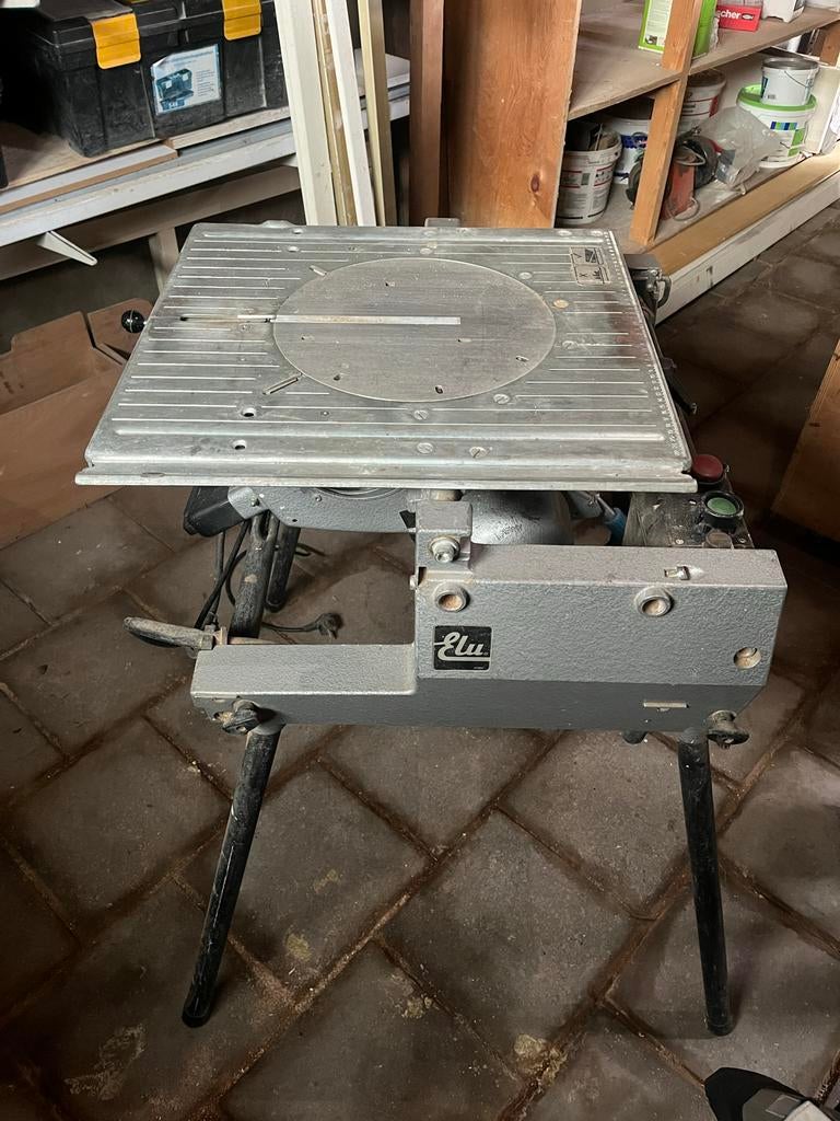 Zaagtafel/afkortzaag Elu 173, Ophalen, Gebruikt, Afkortzaag, 30 tot 70 mm
