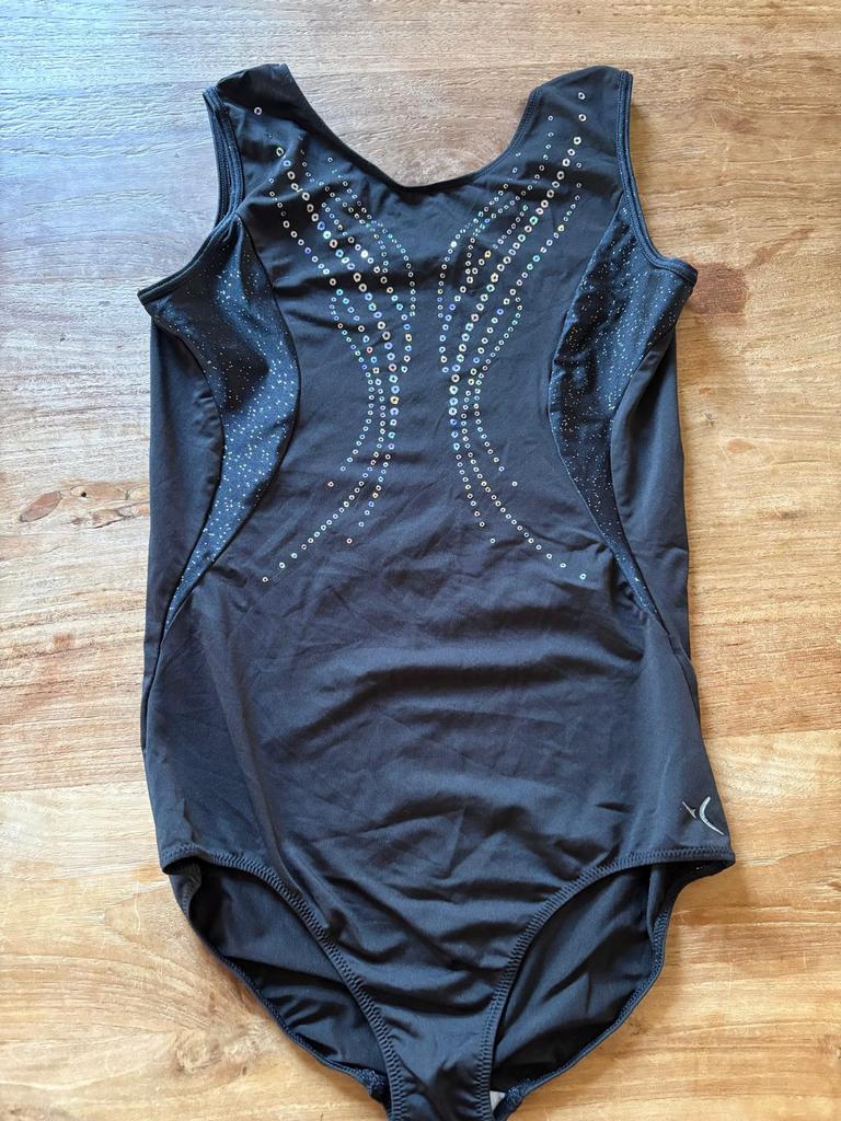 Turnpakje + broekje, Zwart, Maat 36 t/m 42, Ophalen of Verzenden, Zo goed als nieuw