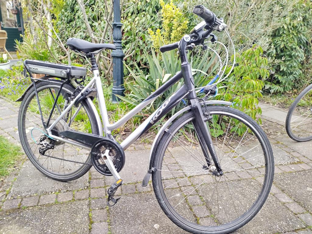 KOGA ELEKTRICHE FIETS 53 CM., Minder dan 30 km per accu, Gebruikt, 51 tot 55 cm, Ophalen