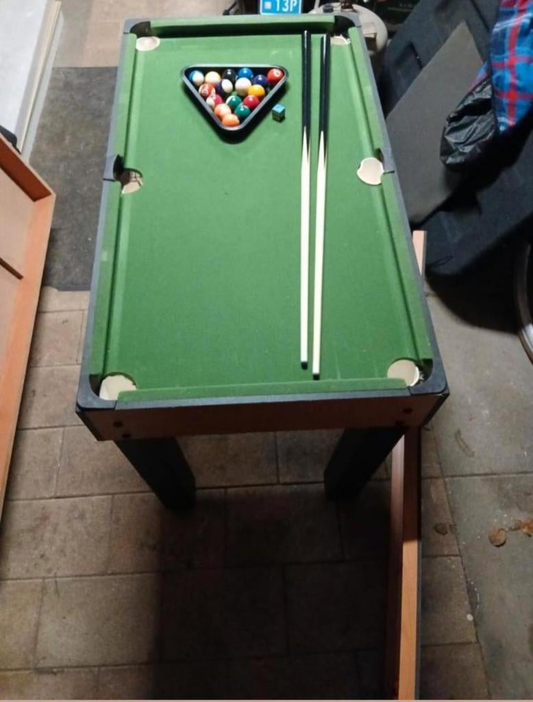 Biljart tafel/tafel voetbal, Ophalen, Biljarttafel