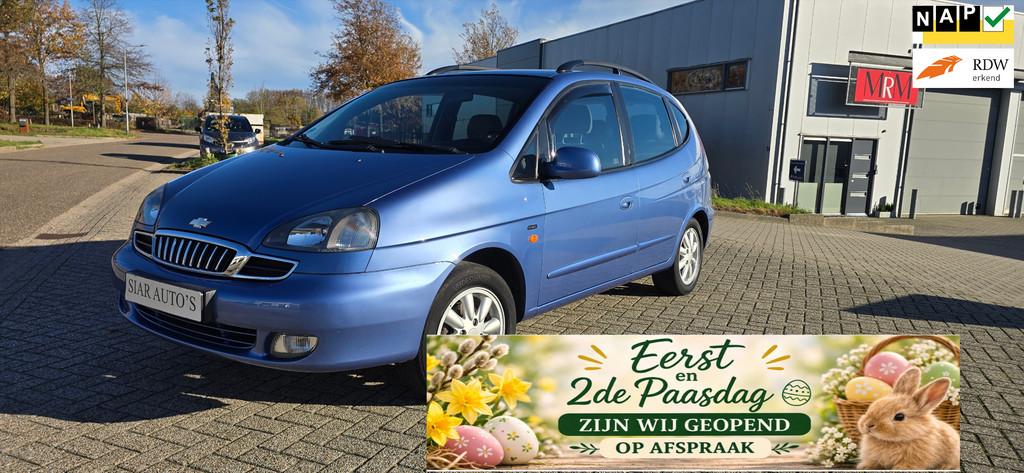 Daewoo Tacuma 2.0 Class Airco N.A.P Nieuw A.P.K, 1998 cc, Blauw, Bedrijf, Onderhoudsboekje