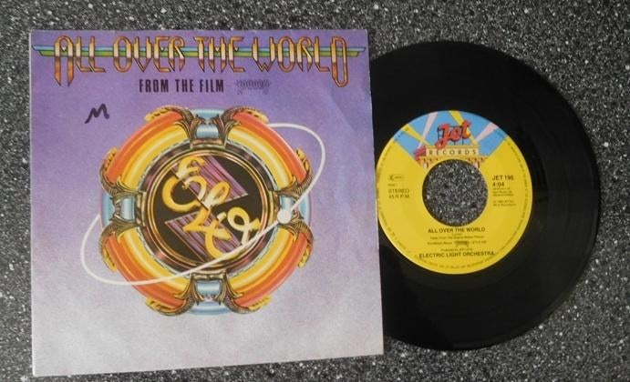 Elecric Light Orchestra - all over the world (vanaf € 2,00), 7 inch, Single, Ophalen of Verzenden, Zo goed als nieuw