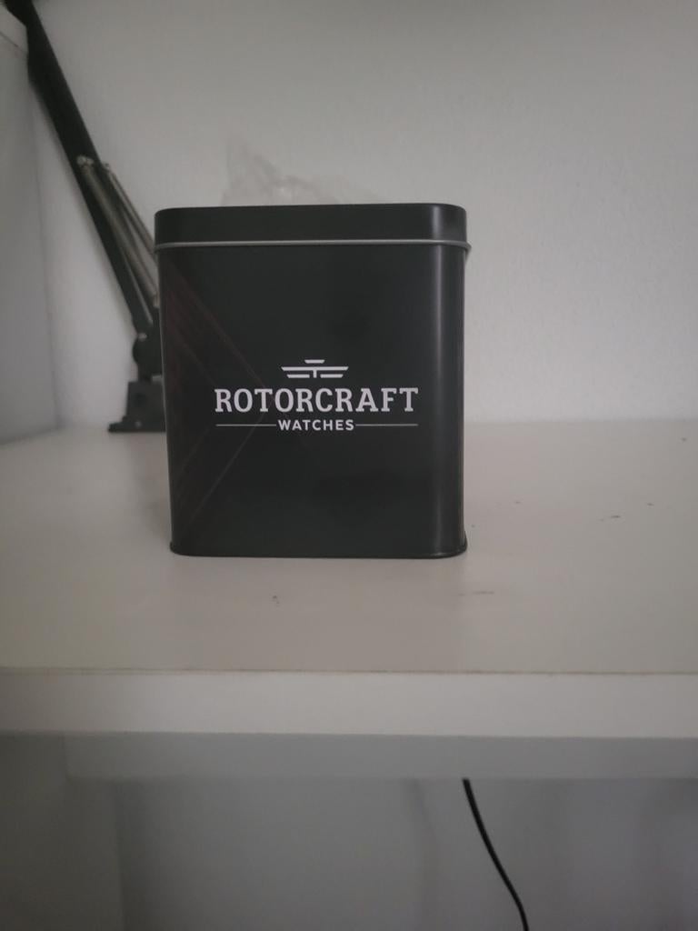 Nieuw! Rotorcraft Robusto RC6604 Chrono (Goud/Zwart) in doos, Ophalen of Verzenden, Nieuw, Staal, Overige merken